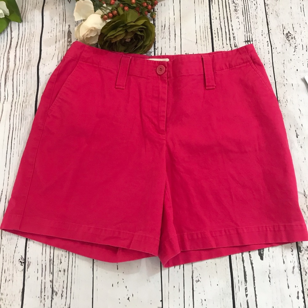 High Waisted Talbot's Deep Pink Shorts